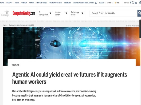 Agentic AI could yield creative futures if it augments human workers